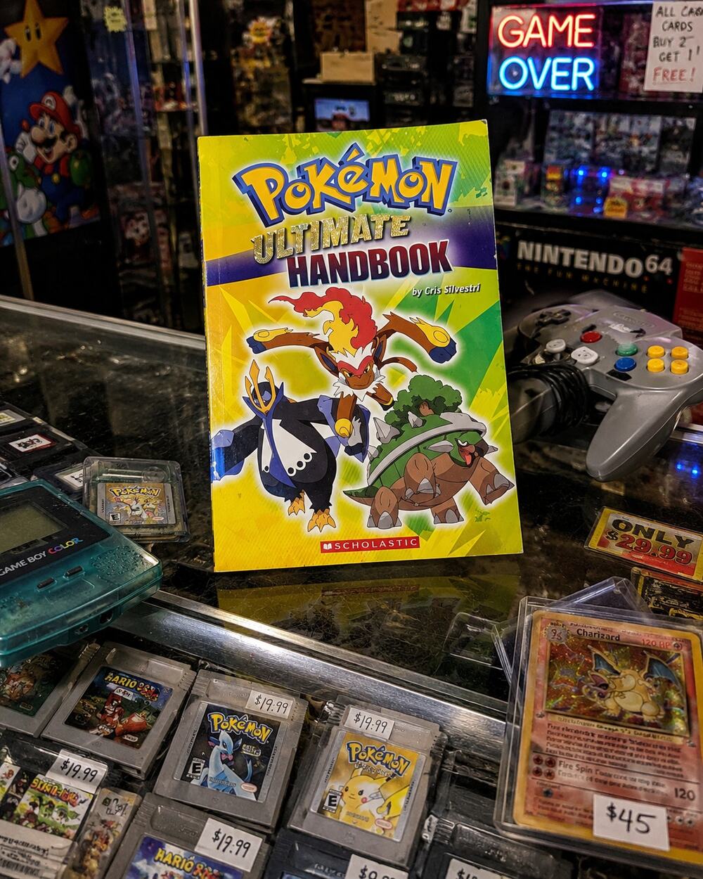 Pokémon Ultimate Handbook Scholastic 2008 Sinnoh Pokédex Guide